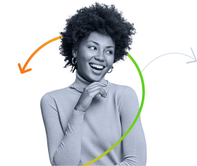 Smiling woman